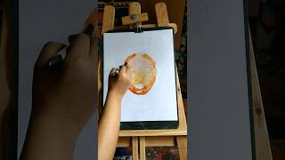 Faces Watercolour Drawing