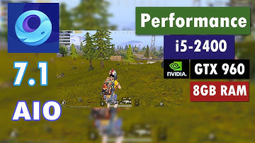 Game Loop 7.1 AIO (2021) PUBG Performance Test in PUBG || i5-2400 - 8GB RAM & GTX 960 4GB Gameplay.