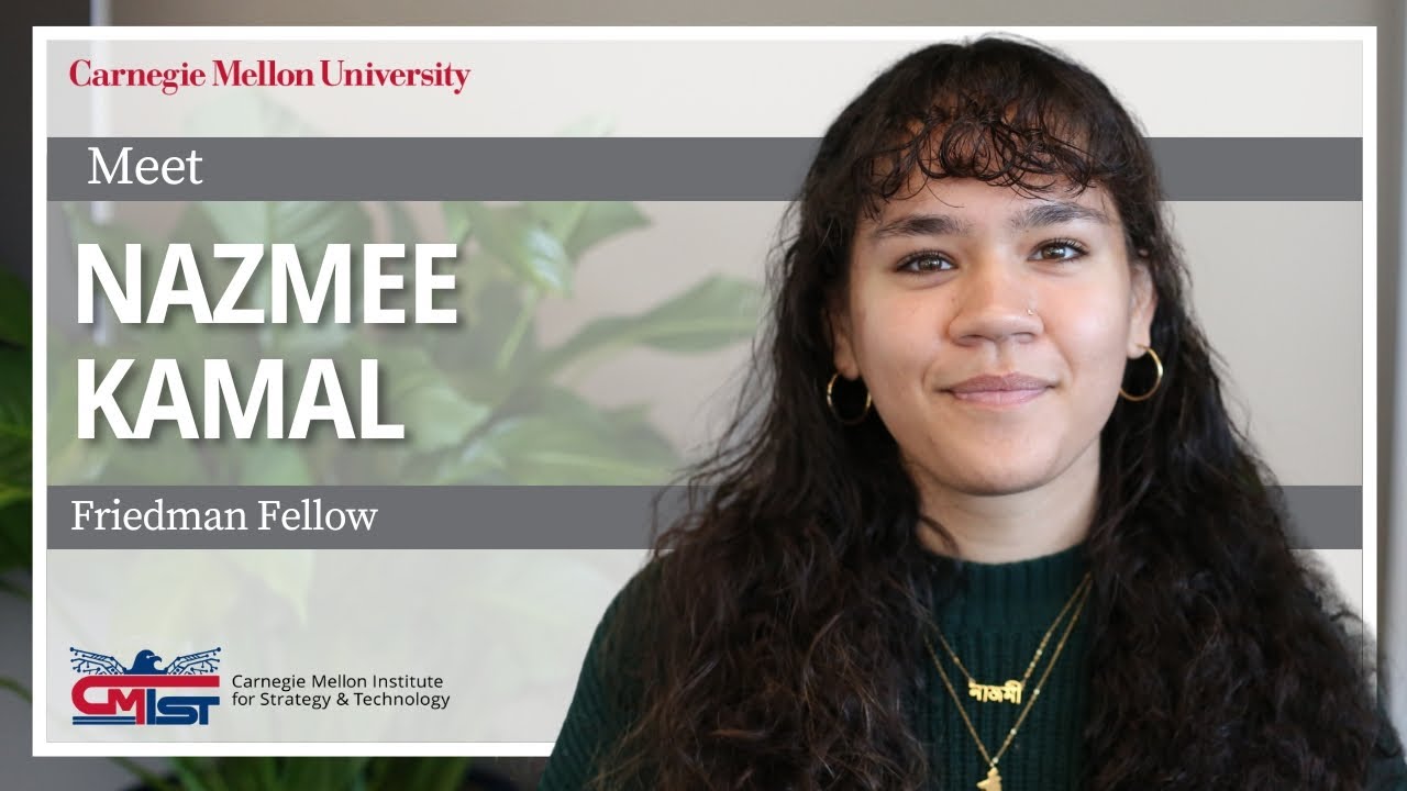 Meet Friedman Fellow Nazmee Kamal