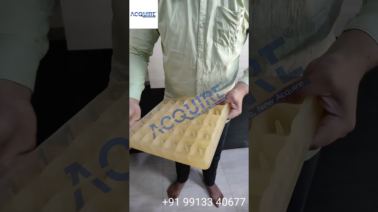 Square Cover Block PVC Rubber Moulds by ACQUIRE PVC | Durable & Precise Moulds for Construction