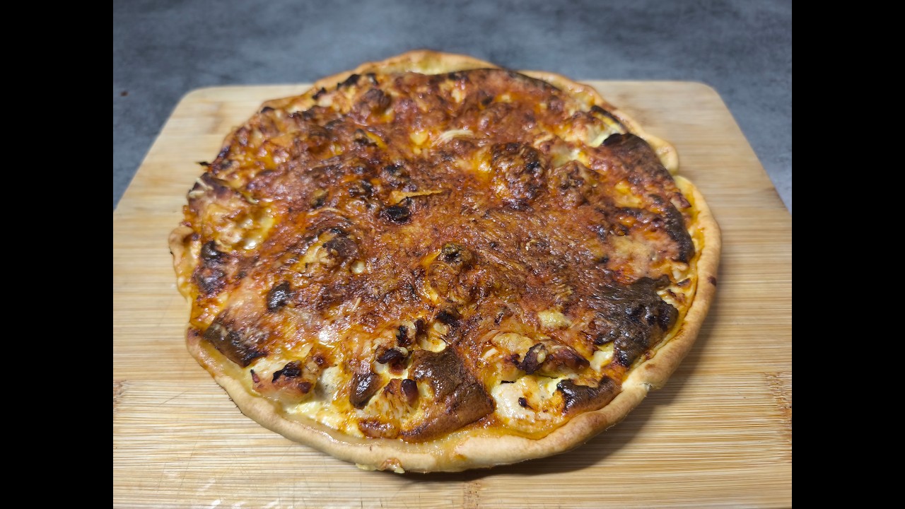 Quiche Poulet Chorizo & Comté 🥧🔥 | Recette Facile, Gourmande et Ultra Fondante !
