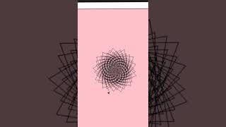 Python💕pattern program to print amazing ❤️ pattern using turtle module for beginners #short #shorts😍