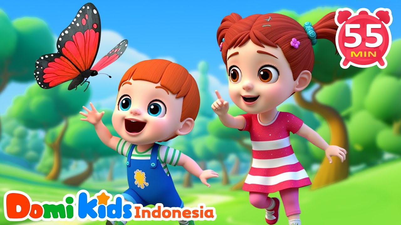 Berjalan Berjalan 👟| Lagu Gerak Anak | Lagu Hewan & Kumpulan Lagu Anak Indonesia | Domi Kids