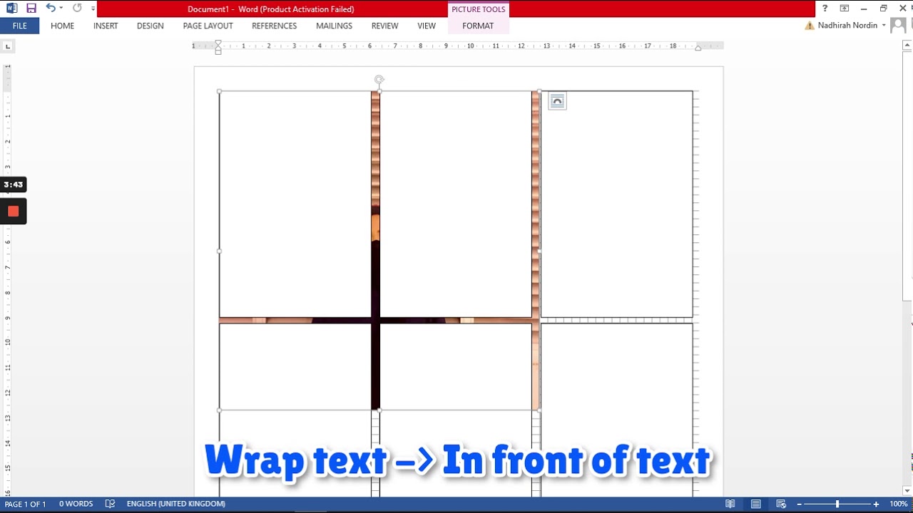 Cara Membuat Polaroid Sendiri Guna Microsoft Word Diy Je Youtube