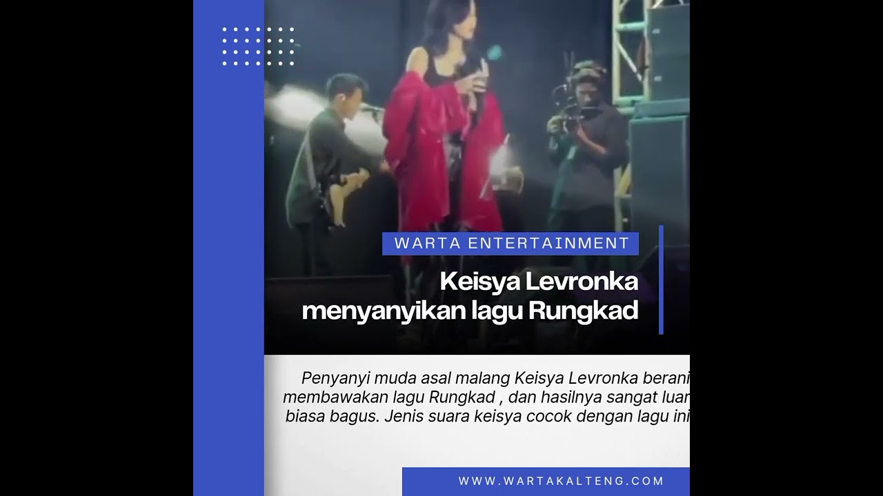 Keisya Levronka Rungkad