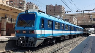 مترو القاهرة خط ١ بمحطة عين شمس ٢٠٢٣ - Cairo's metro line 1 in Ain Shams 2023