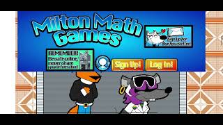 Exsploring Milton math games 