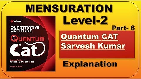 Quantum Cat by Sarvesh Verma Mensuration Solution Level 2 Part 6