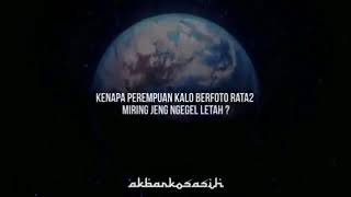 Wanita itu butuh sandaran