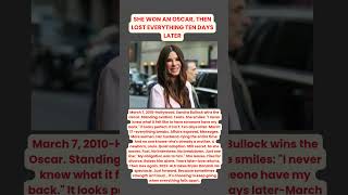 SHE WON AN OSCAR, THEN LOST EVERYTHING TEN DAYS LATER #viral