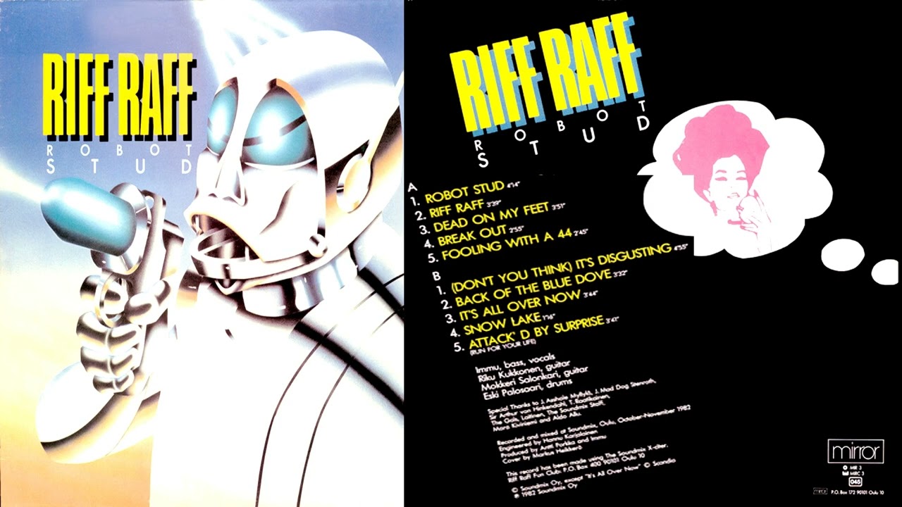 Riff Raff | Finland | 1982 | Robot Stud | Full Album | Heavy Metal | Rare Metal Album