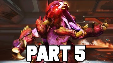 PINKY DEMON IN DOOM 4!! DOOM Gameplay Walkthrough Part 5 (Doom 4 PS4/X1/PC 1080p 60fps)