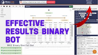 Expert Binary.com Bot - Spider Bot Binary Bot | Effective Results Binary Bot