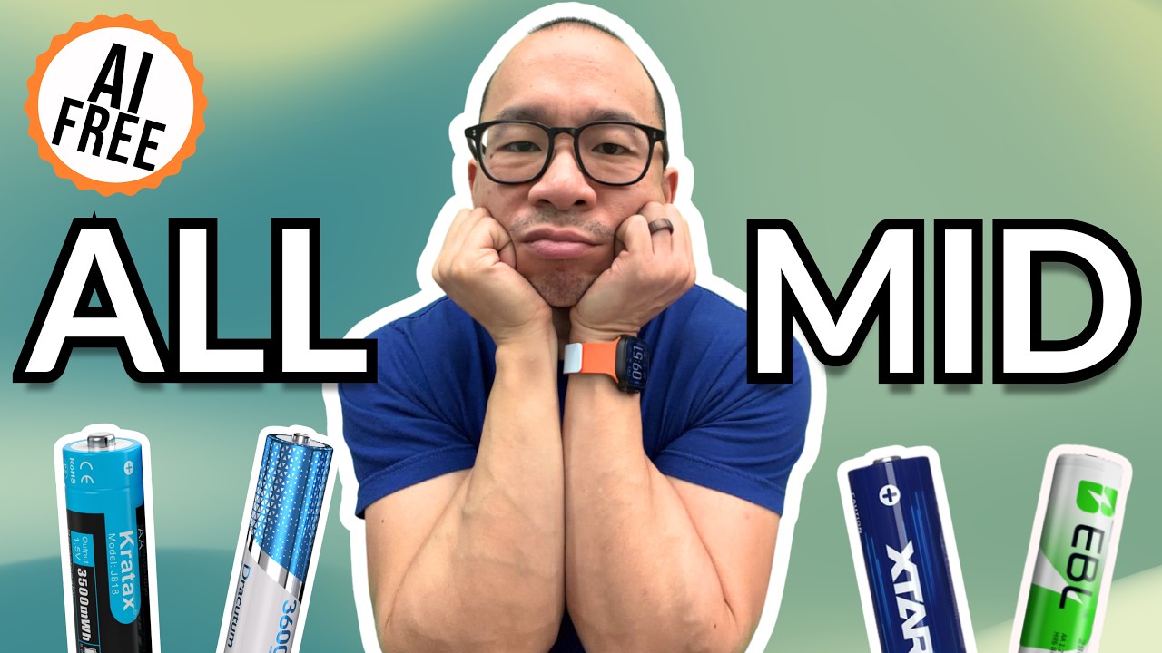 10 Brands, 30 Lithium-Ion Rechargeable AA Batteries, 500 Hours. These 3 Won.