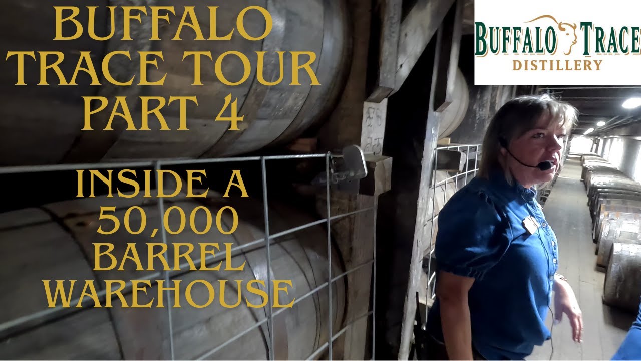 Экскурсия по заводу Buffalo Trace, часть 4: 50 000 бочек виски выдерживаются прямо сейчас на вино...