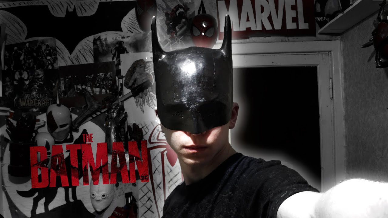 HOW to MAKE A BATMAN MASK | BATMAN2022