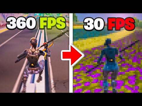 With every kill, my FPS drops on Fortnite! (I ended up playing on Switch)