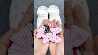 Best color in the world 🎀 #pink #jibbitz #crocscharms #crocs #fyp