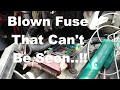 Freightliner No Start With No Trans Message..!! Faulty Fuse..!! Check This Out..!!