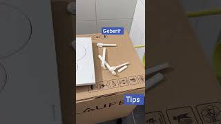 plaque de déclenchement toilette suspendu geberit