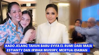 jelang tahun baru maia estianty dan irwan mussry ajak el syifa liburan, mertua idaman
