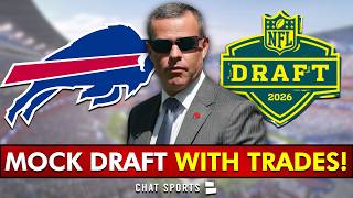 Buffalo Bills 7-Round Mock Draft WITH TRADES | Buffalo Bills Rumors