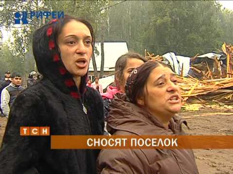Видео: В Перми сносят незаконно возведенные цыганами жилые дома
