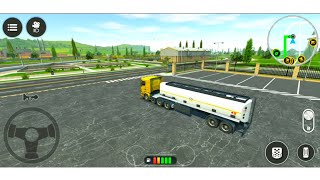 เกม drive simulator 2020 level 8 - รถบรรทุกน้ำมัน screenshot 3