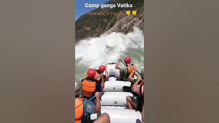 River Rafting Rapids  in Rishikesh