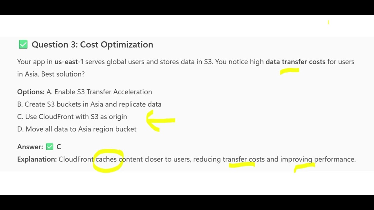 Практические вопросы по AWS Advanced Architect — Сертификация AWS Professional Architect