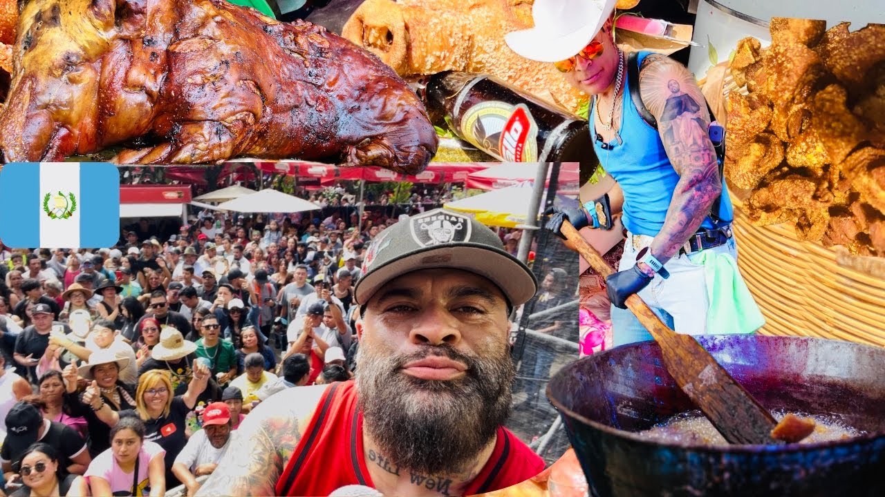 🔥 Feria del Chicharrón 2025 en Mixco 🇬🇹 | ¡Así se vive el evento culinario más grande de Guatemala!😱
