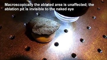 Portable, macroscopically non-destructive Laser to collect material for Isotope Analysis