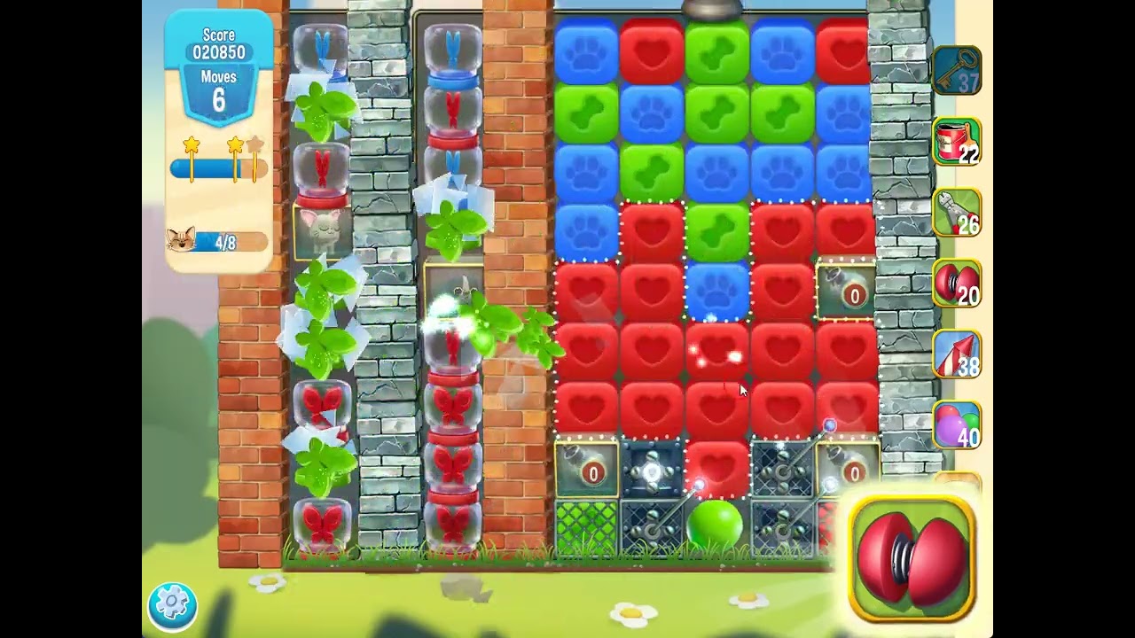 Pet Rescue Saga level 5347 no boosters | PuzzledCubes.site