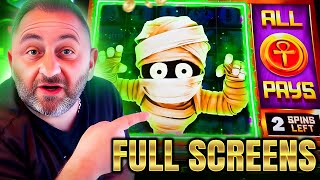 💀 BACK FOR MORE! $200 SPINS  & FULL SCREENS on Mo Mo Mo Mummy = HUGE JACKPOTS! 🤑🔥