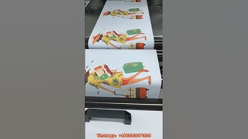 Roll to Roll Single Pass Digital Printing Machine