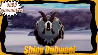Live Shiny Dubwool - LAST ENCOUNTER OF THE DAY - Crown Tundra - Pokemon Shield