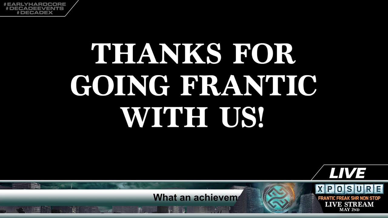 Xposure - Frantic Freak 6hrs NoN SToP | may 2nd 2020