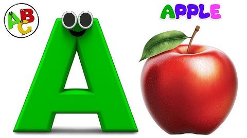 Thumbnail of ABC Phonics Song - Toddler Learning Video Songs , A for Apple , Nursery Rhymes , Alphabet song