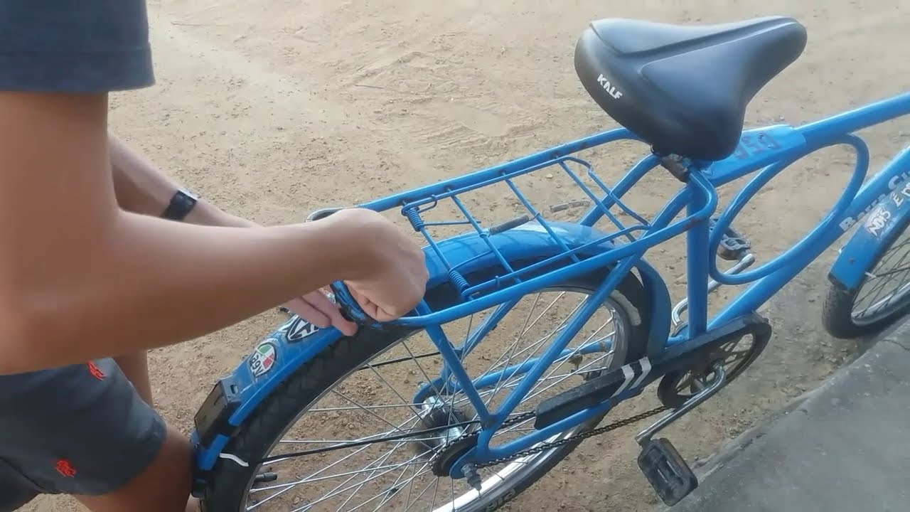 Como personaliza a garupa da sua bike simples fácil e barato .(Danilo ...
