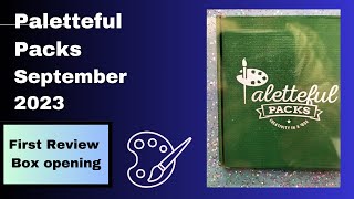 Paletteful Packs September 2023 First Review