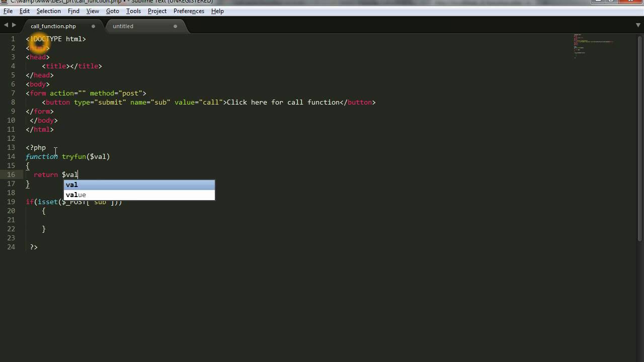 Php youtube. Uniform function Call syntax. Call user function