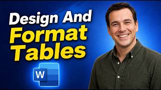 How To Design And Format Tables In Microsoft Word - Tutorial [2026 Guide] Update