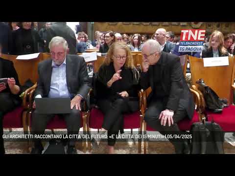 GLI ARCHITETTI RACCONTANO LA CITTA' DEL FUTURO: «E' LA CITTA' DEI 15 MINUTI» | 05/04/2025