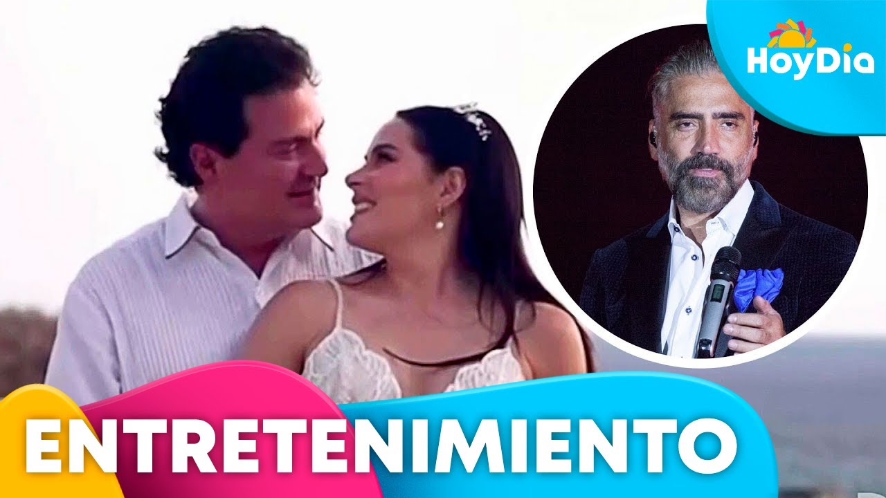 La ex de Alejandro Fernández cuenta cómo reaccionó él a su boda | Hoy Día | Telemundo