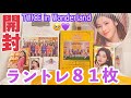 【TWICE】大量グッズ＆８１枚ランダムトレカ開封前編！【TWICE in Wonderland】