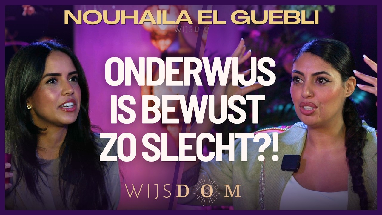 Docent vertrouwt het schoolsysteem niet?! - Nouhaila El Guebli | WijsDom Podcast