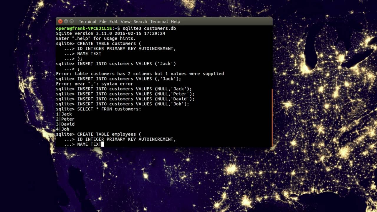 sqlite autoincrement non primary key