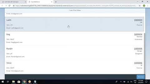 13  Types of Binding and Element Binding using JSONModel