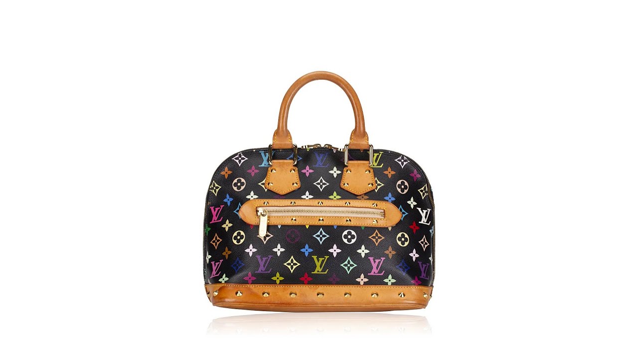 Louis Vuitton Monogram Multicolore Alma PM Noir