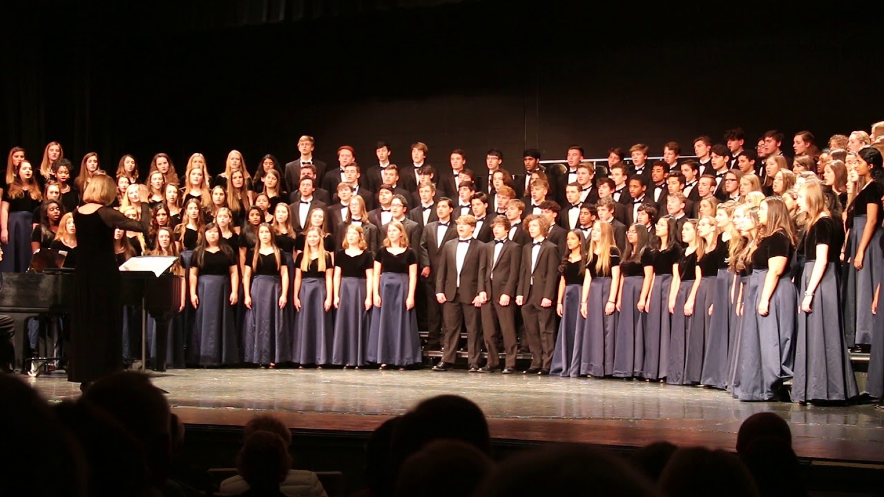 2017 December Walton High School Chorus song YouTube